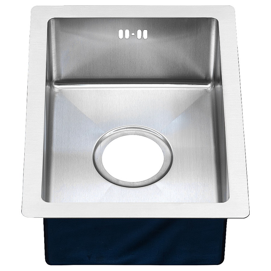 Кухонная мойка 30 х 40 см  R3040H MELANA ProfLine 3,0/150 САТИН  MLN-R3040H в 100Kran: Широкий выбор и доступные цены.