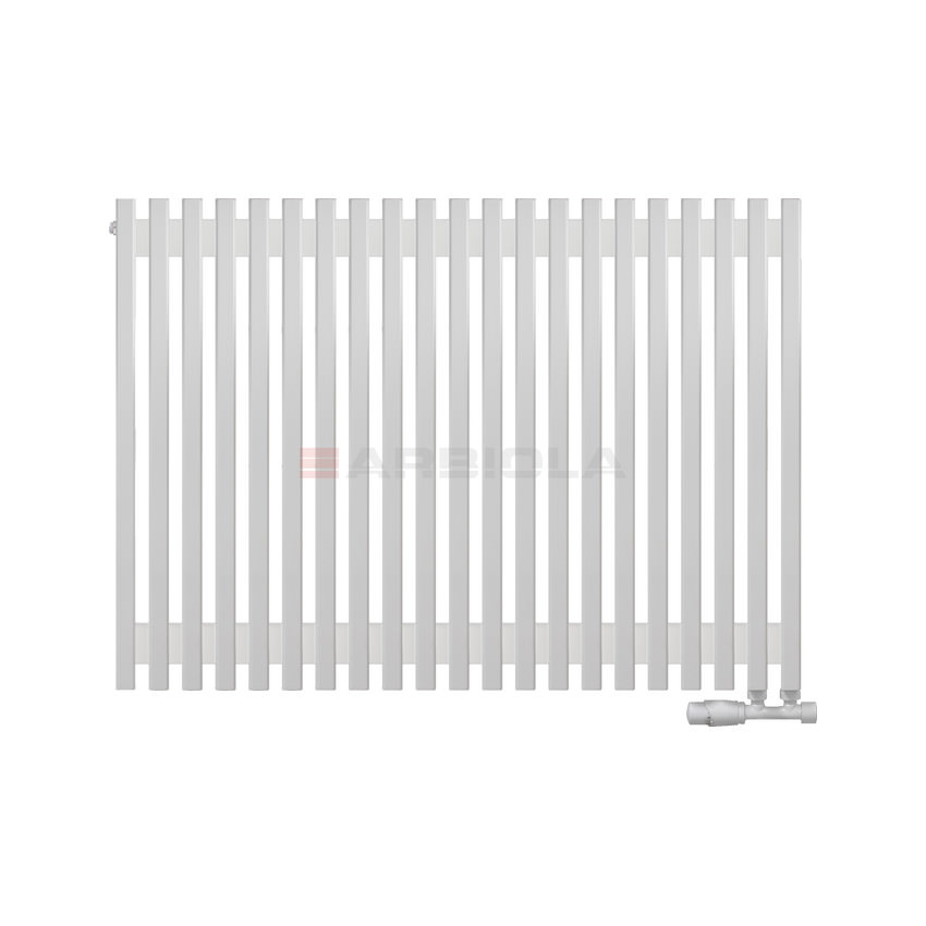 Вертикальный радиатор с нижним подключением Arbiola Compact V 102360 103 х 70 см белый матовый ral 9016 от интернет-магазина сантехники 100Kran!
