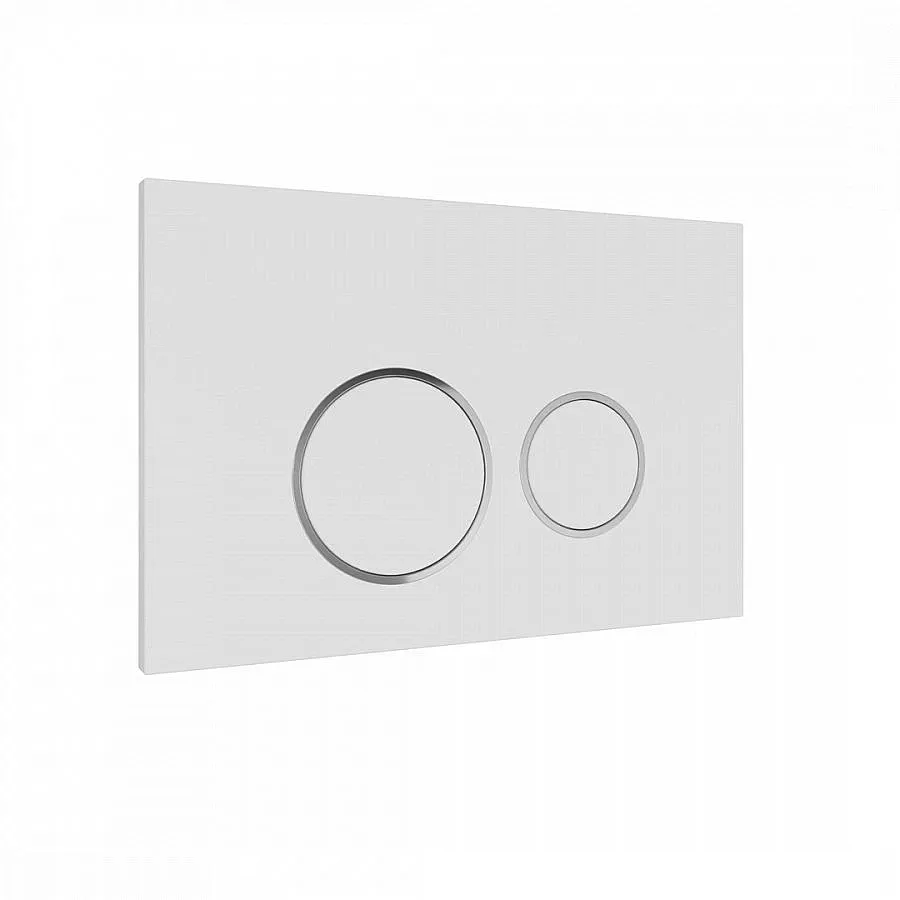 Клавиша смыва Maretti Elena AC12EA-746 белый хром в 100Kran: Широкий выбор и доступные цены.