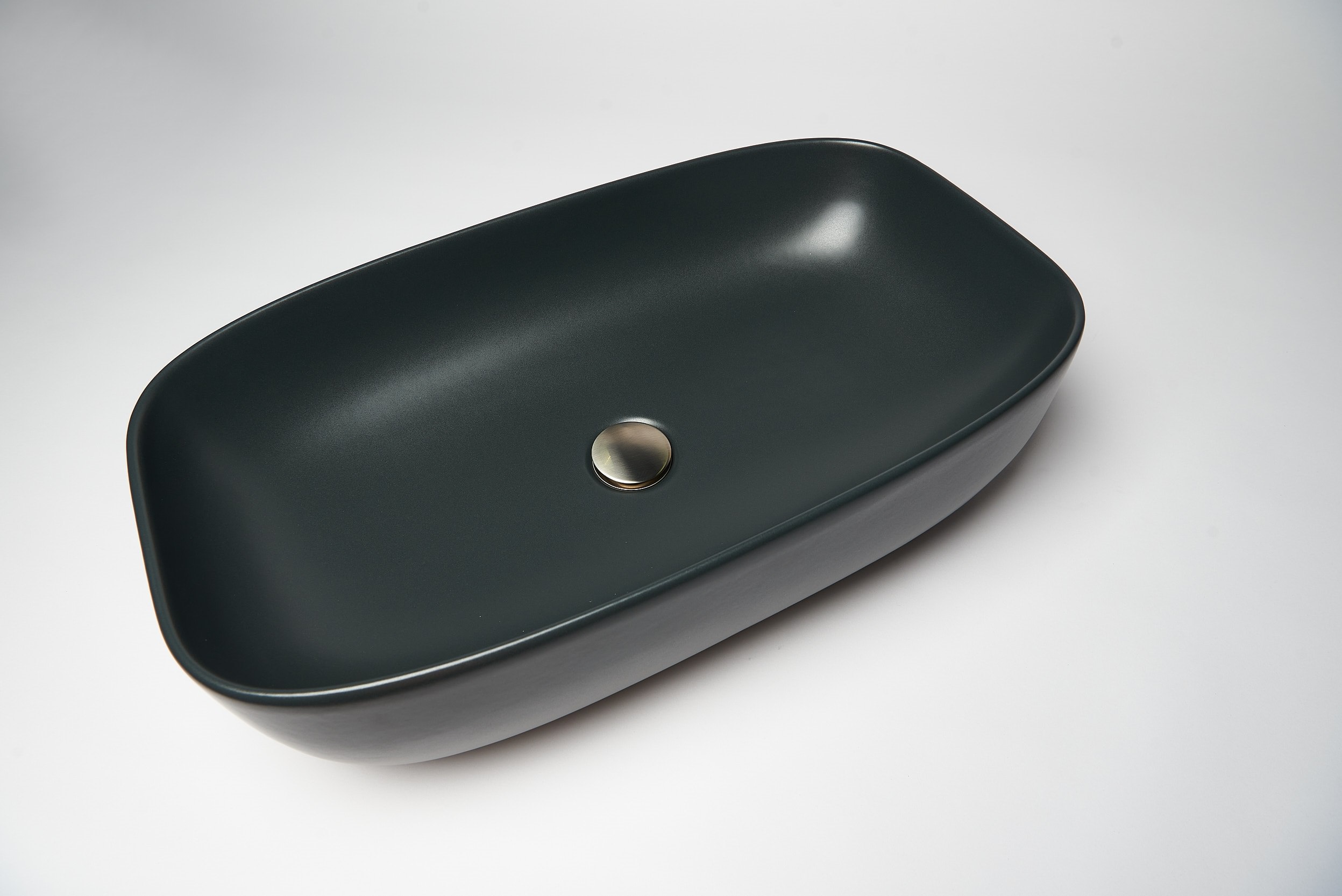 Раковина накладная GALASSIA DREAM 65 7300NEMT черная матовая в 100Kran: Широкий выбор и доступные цены.