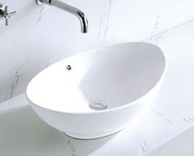 Раковина накладная  CeramaLux 9019 59 см белая в 100Kran: Широкий выбор и доступные цены.