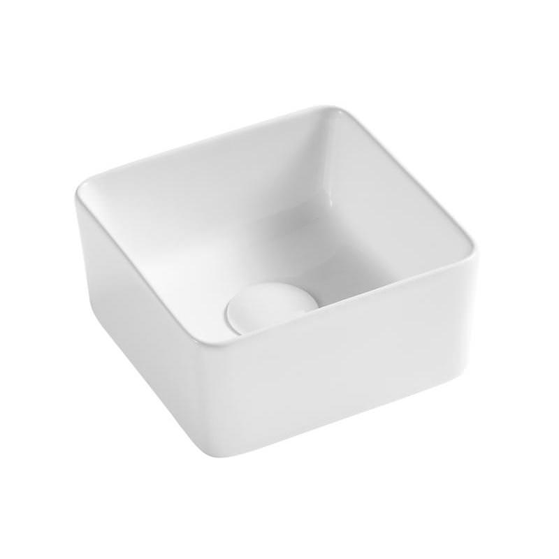 Раковина накладная D&K Berlin 24 см DT1431116 белая в 100Kran: Широкий выбор и доступные цены.