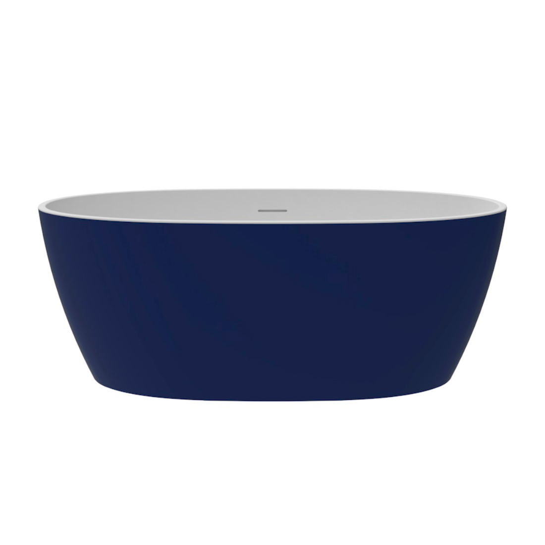 Ванна отдельностоящая акриловая Delice Rondo 170х76 синяя матовая DLR440104Bu в 100Kran: Широкий выбор и доступные цены.