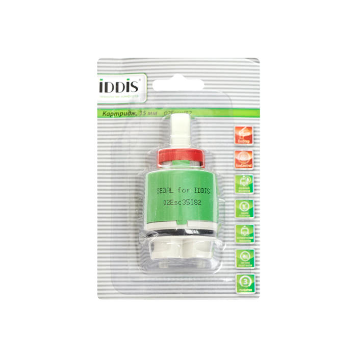 Картридж 35 мм EcoStop EcoControl 02 IDDIS 02ESC35i82 в 100Kran: Широкий выбор и доступные цены.