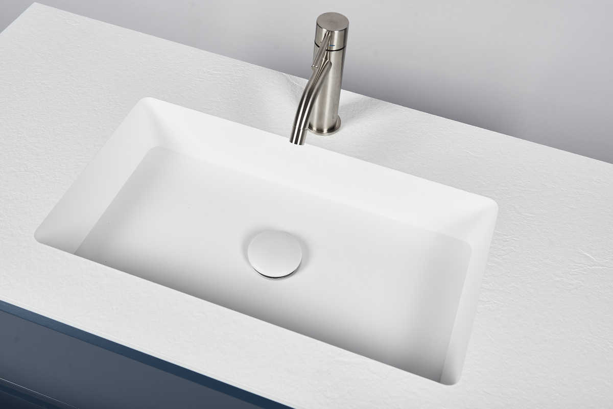 Раковина мебельная ACQUABELLA INTEGRA SF SLATE 100 BLANCO белый в 100Kran: Широкий выбор и доступные цены.