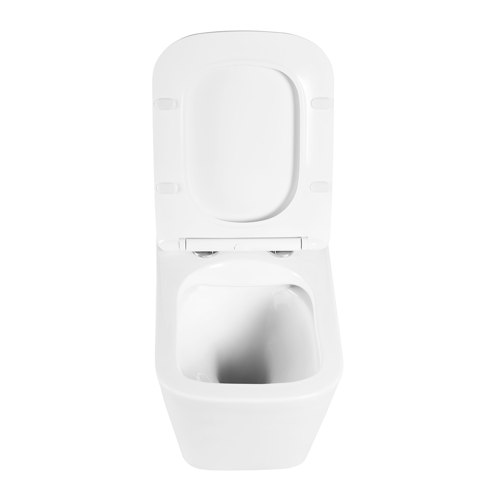Комплект 3 в 1: Унитаз подвесной с сиденьем BelBagno DUE BB3103CHR/SC + Инсталляция для унитазов BelBagno BB002-80  с кнопкой смыва BB018-GV-BIANCO в 100Kran: Широкий выбор и доступные цены.