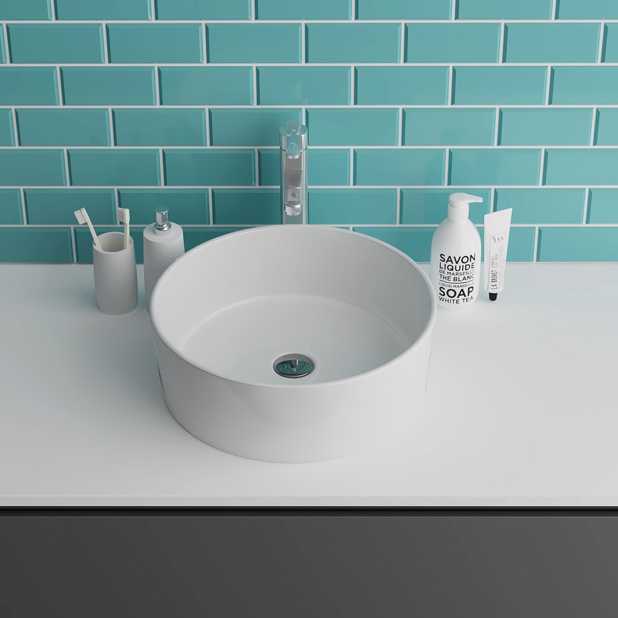 Раковина накладная Grossman Style GR-3013 410х410х150 мм белая матовая в 100Kran: Широкий выбор и доступные цены.