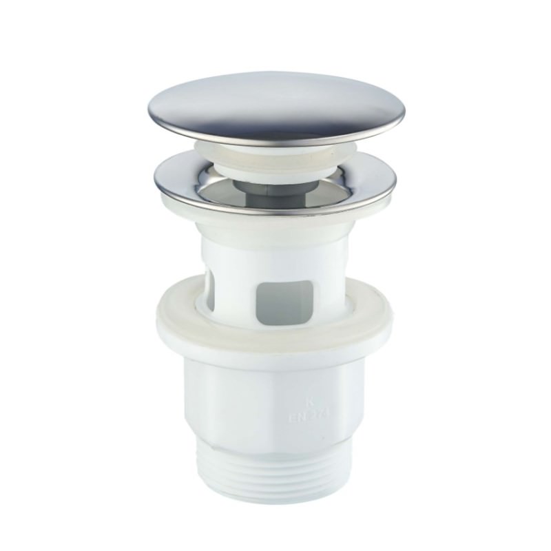 Донный клапан Haiba HB65-4 хром в 100Kran: Широкий выбор и доступные цены.