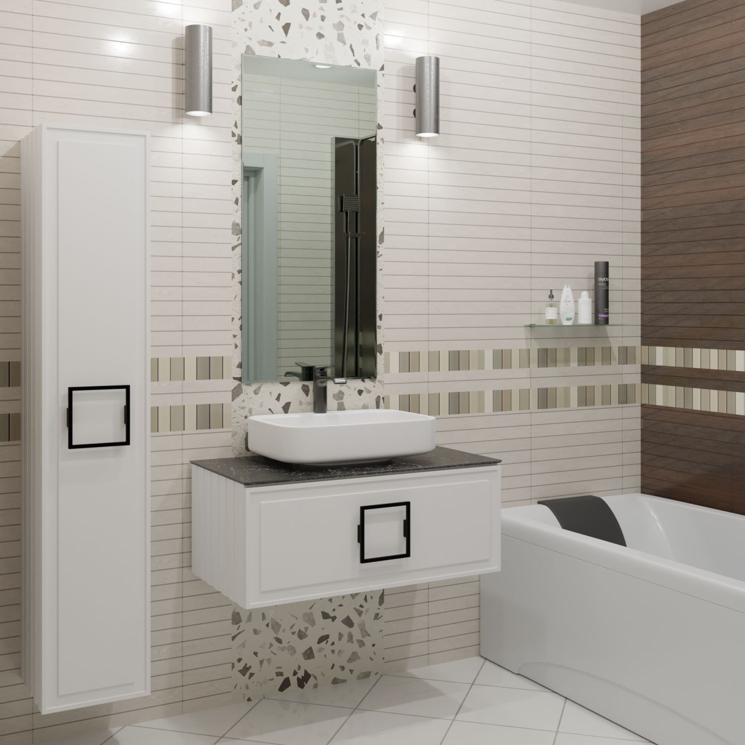 Пенал подвесной LA Fenice Cubo Bianco 30 белый в 100Kran: Широкий выбор и доступные цены.