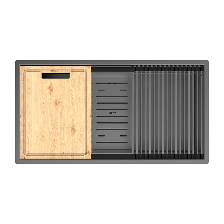 Кухонная мойка Lemark TABAGA 820 9936135 графит в 100Kran: Широкий выбор и доступные цены.