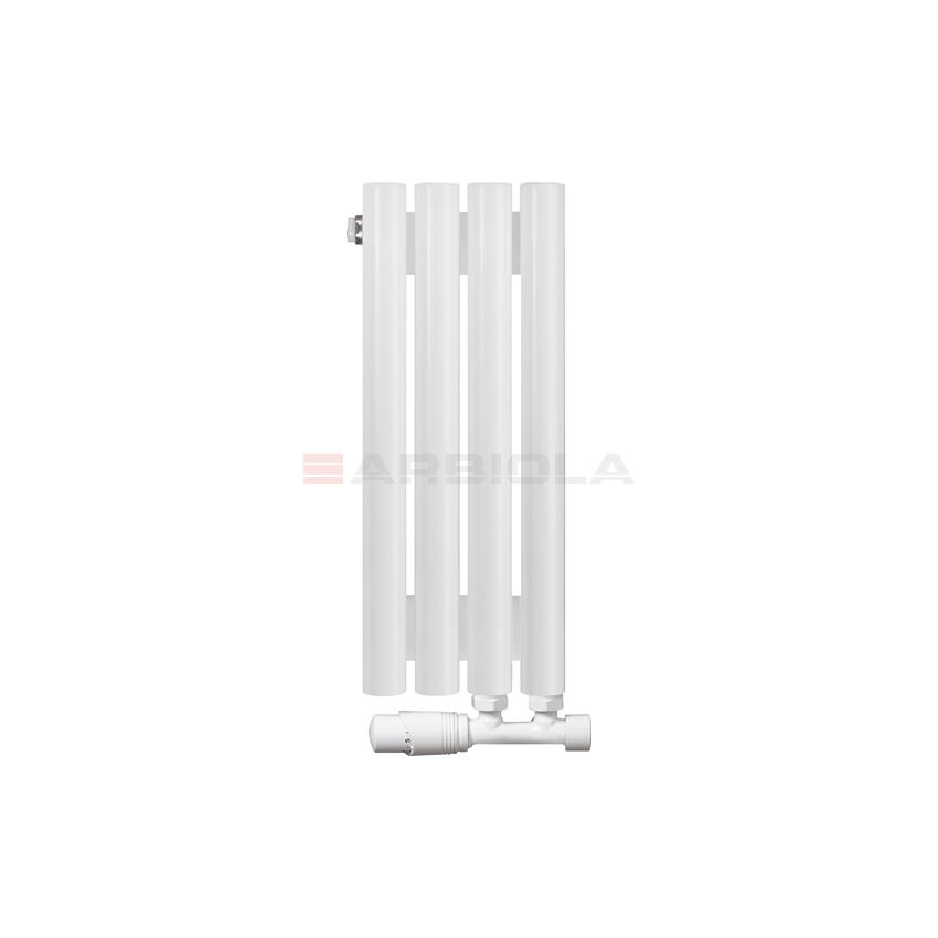 Вертикальный радиатор с нижним подключением Arbiola Iris V 108494 19,2 х 60 см ral classic от интернет-магазина сантехники 100Kran!