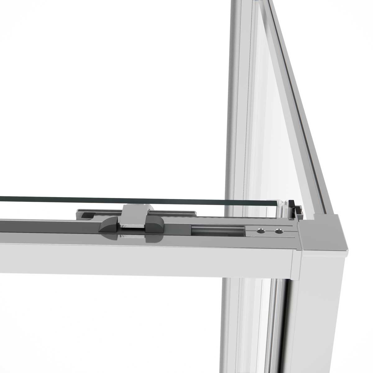 Душевой уголок Vincea Slim Soft VSR-1SS8015CL 1500*800 хром стекло прозрачное в 100Kran: Широкий выбор и доступные цены.