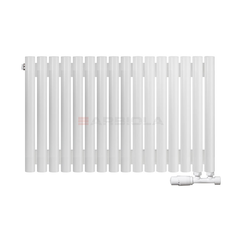 Вертикальный радиатор с нижним подключением Arbiola Iris V 108530 79,2 х 60 см ral classic от интернет-магазина сантехники 100Kran!