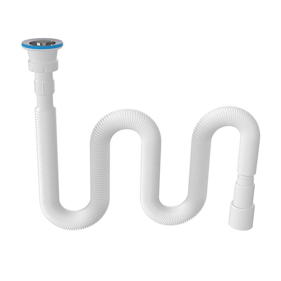 Сифон для умывальника Nova NV1261 удлиненный (l=1400мм) в 100Kran: Широкий выбор и доступные цены.