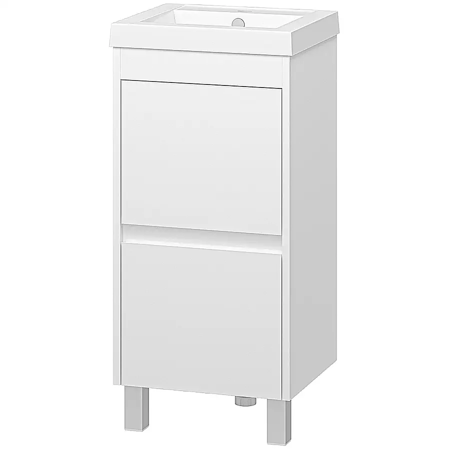Тумба под раковину Misty Алиса 40 Э-Али01040-0112Я белый в 100Kran: Широкий выбор и доступные цены.