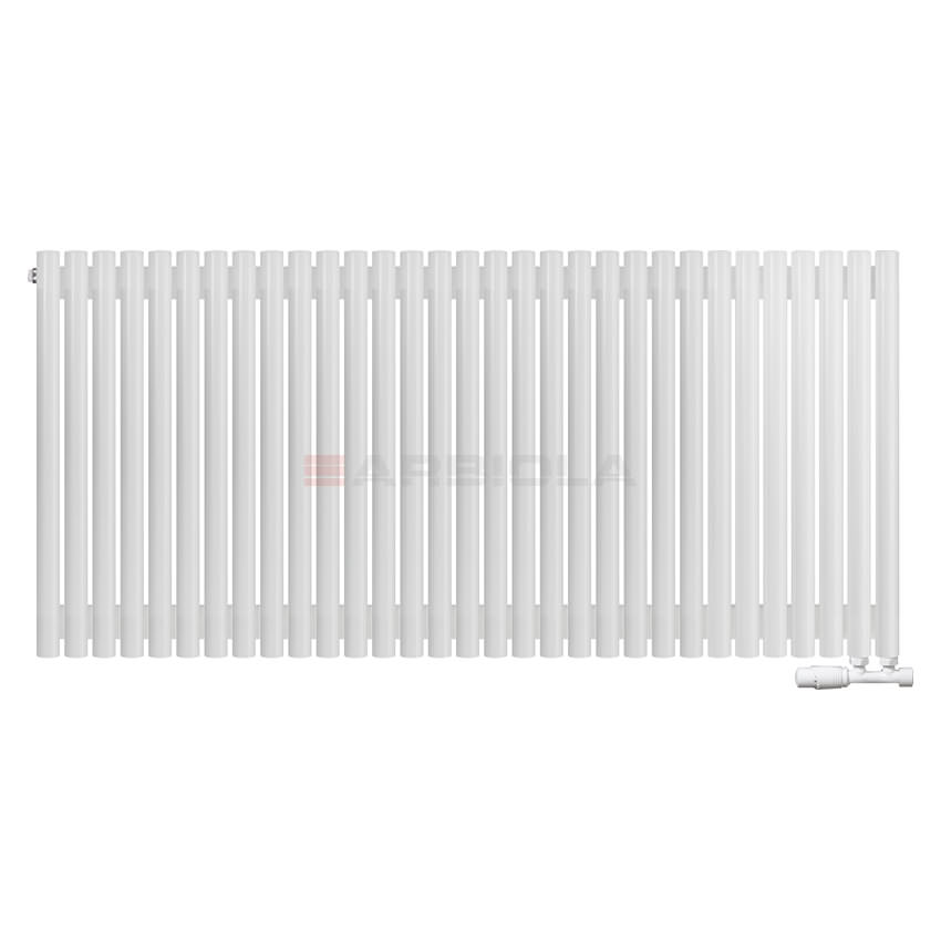 Вертикальный радиатор с нижним подключением Arbiola Iris V 108792 154,2 х 75 см белый матовый ral 9016 от интернет-магазина сантехники 100Kran!