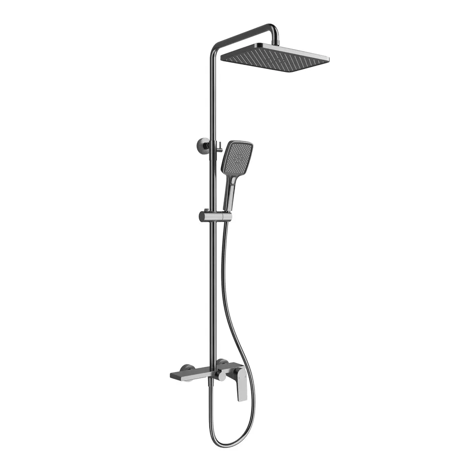 Душевая система FAUCET DREISER RH-Z6001-QH оружейная сталь в 100Kran: Широкий выбор и доступные цены.