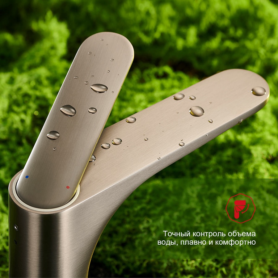 Смеситель для раковины Raglo R21.10.09 графит в 100Kran: Широкий выбор и доступные цены.