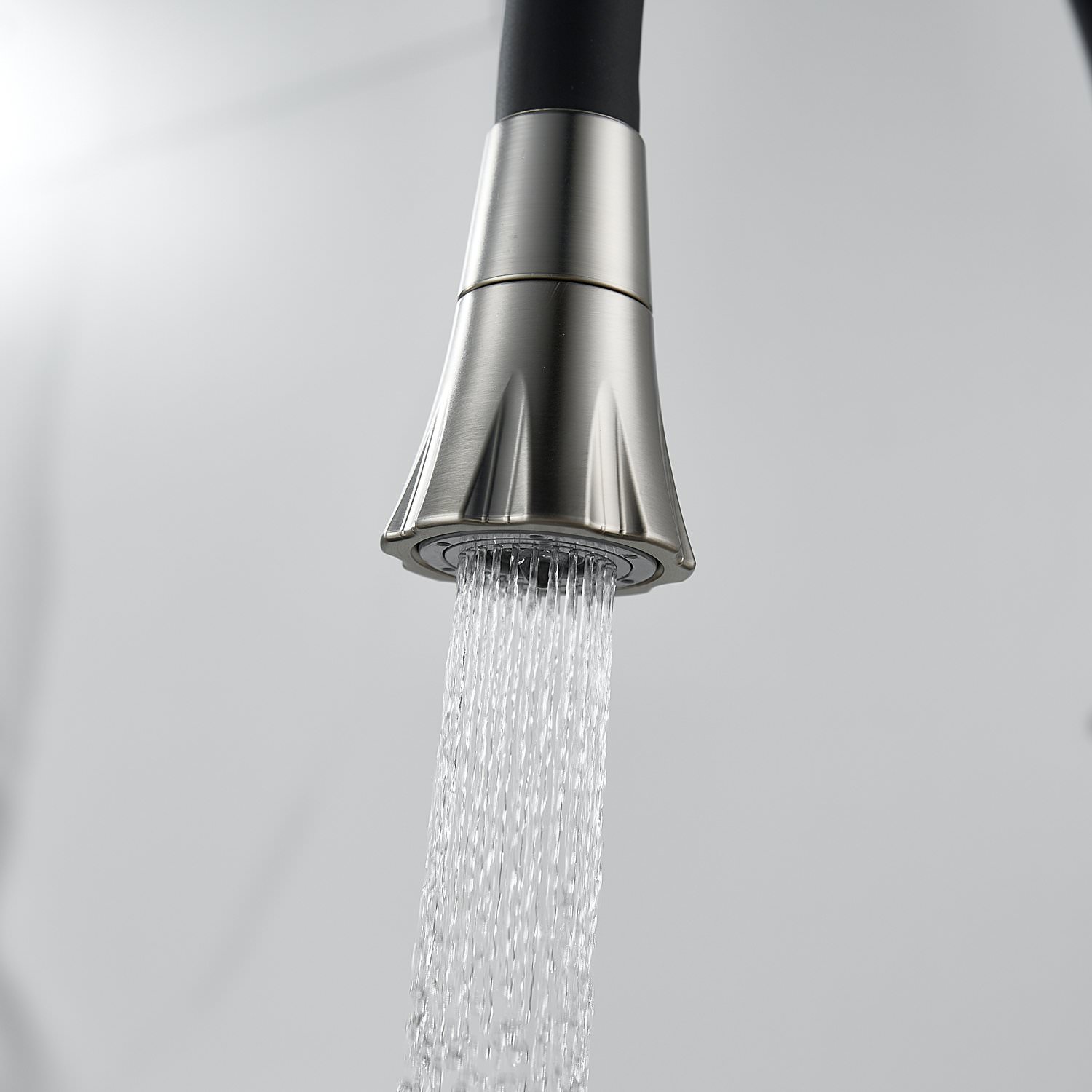 Смеситель для кухни с гибким изливом Raffine F303L-3 сатин в 100Kran: Широкий выбор и доступные цены.