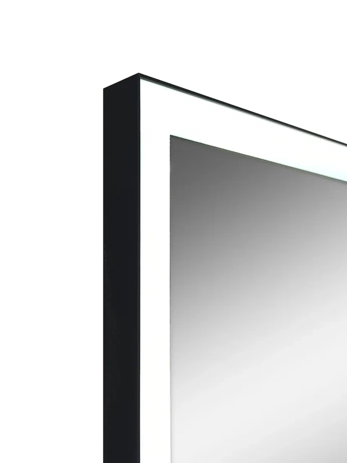 Зеркало с подсветкой "Frame black standart" 700x1000 100Kran: Широкий выбор и доступные цены.