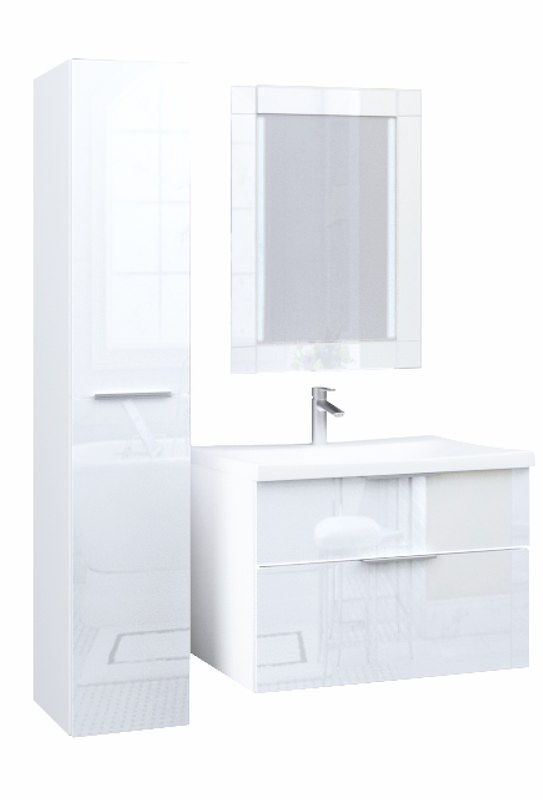 Тумба с раковиной Marka One Idalgo 75П 2в.я. Pure White  У72777 в 100Kran: Широкий выбор и доступные цены.