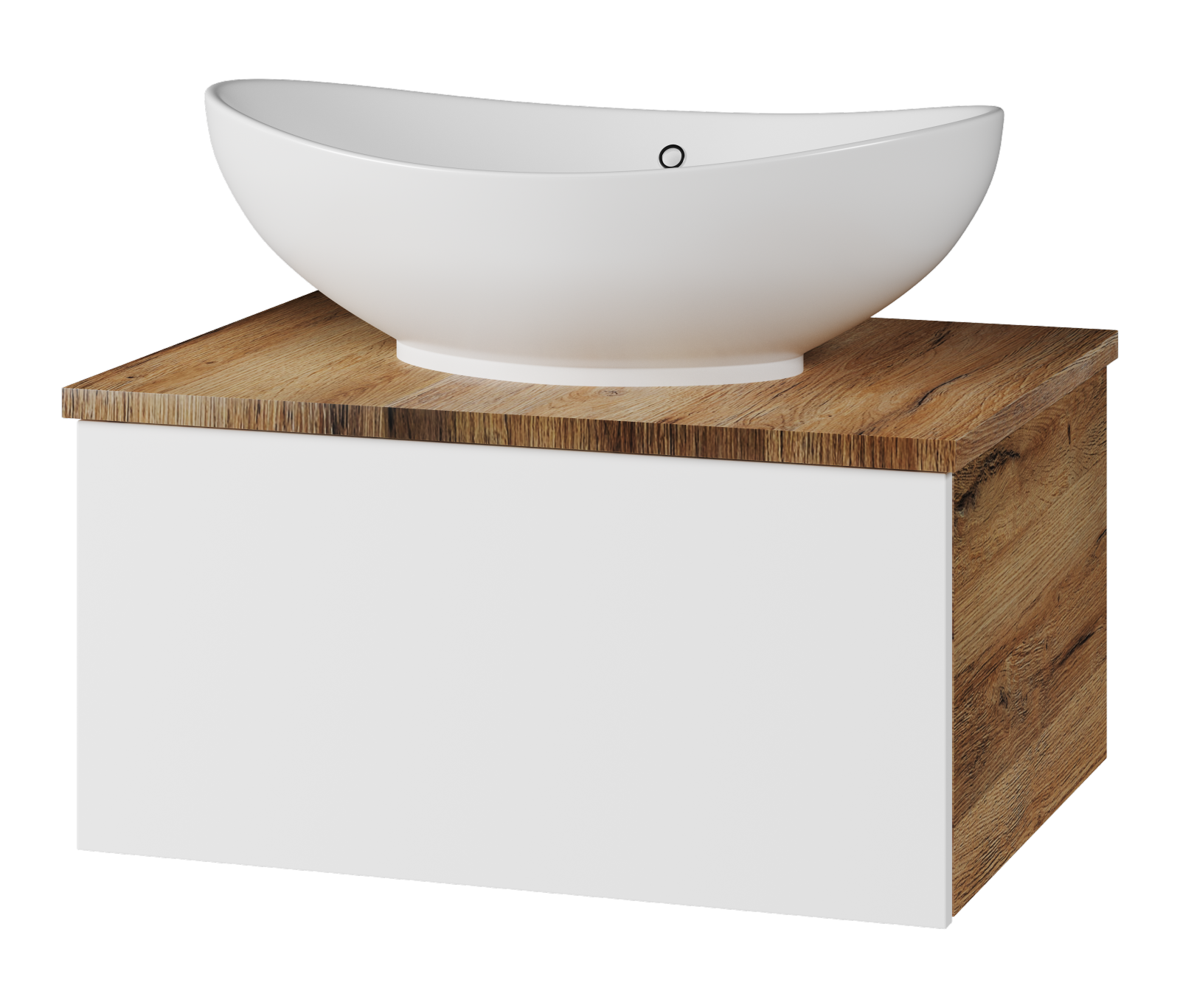 Тумба под раковину Misty Ива 60 подвесная П-Ива-01060-951Я белый/каштан в 100Kran: Широкий выбор и доступные цены.
