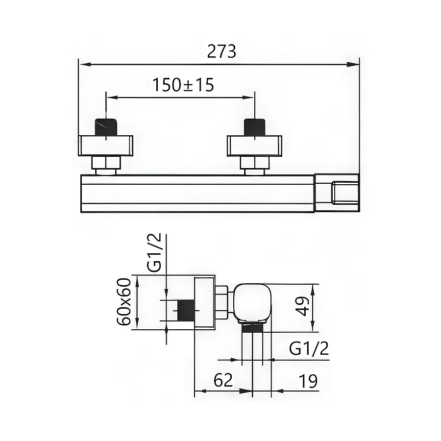 Смеситель для душа Maretti Lorenza LR35R842 хром в 100Kran: Широкий выбор и доступные цены.