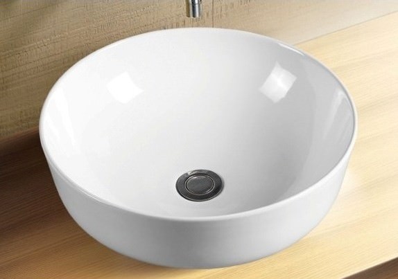 Раковина накладная ESBANO 41,5 см ESRNBRIO BRIOL (white) белый в 100Kran: Широкий выбор и доступные цены.