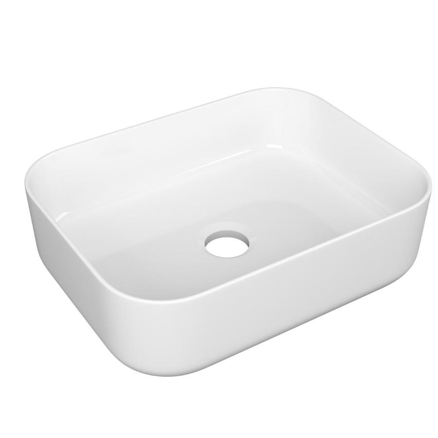 Раковина накладная 50 см Point Меркурий PN43832 белый в 100Kran: Широкий выбор и доступные цены.