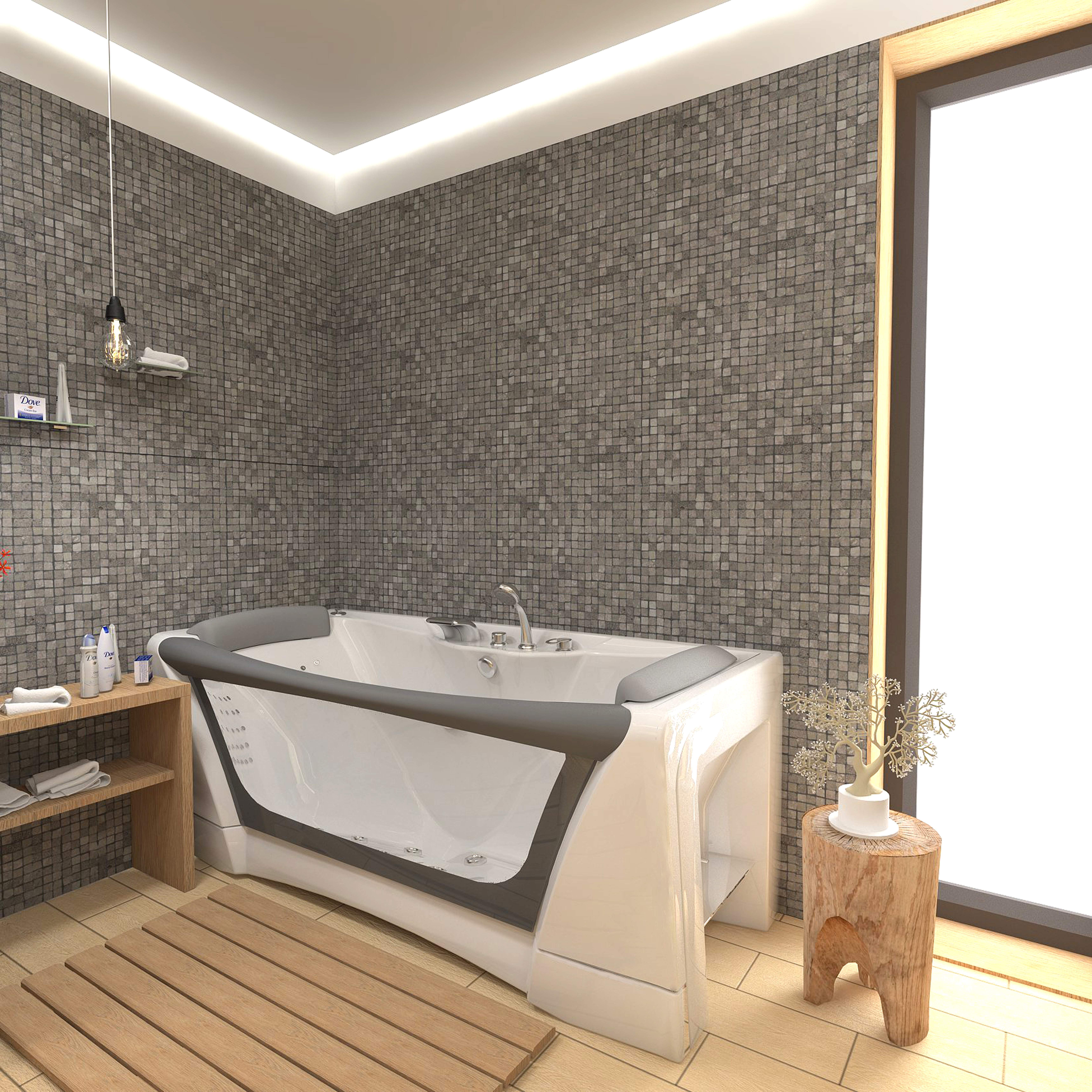 Ванна акриловая Aima Design DOLCE VITA  180*80  01дов1880 в 100Kran: Широкий выбор и доступные цены.