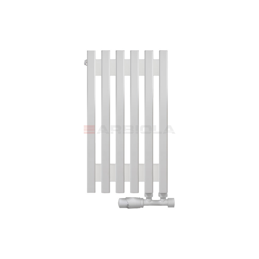 Вертикальный радиатор с нижним подключением Arbiola Compact V 102001 28 х 60 см ral classic от интернет-магазина сантехники 100Kran!