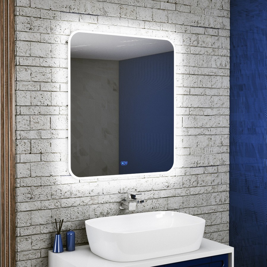 Зеркало с подсветкой Maretti Florenza FL147080P11 72x82 см 100Kran: Широкий выбор и доступные цены.