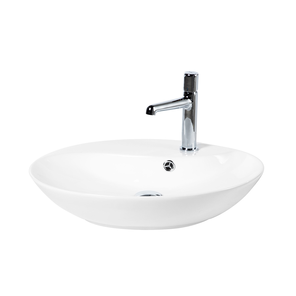 Накладная раковина BelBagno BB1370 46  см белая глянцевая в 100Kran: Широкий выбор и доступные цены.