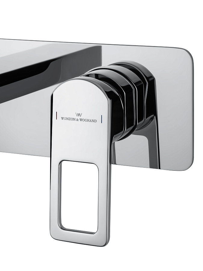 Смеситель для раковины Wonzon & Woghand FRAME WW-88869010-CR хром в 100Kran: Широкий выбор и доступные цены.