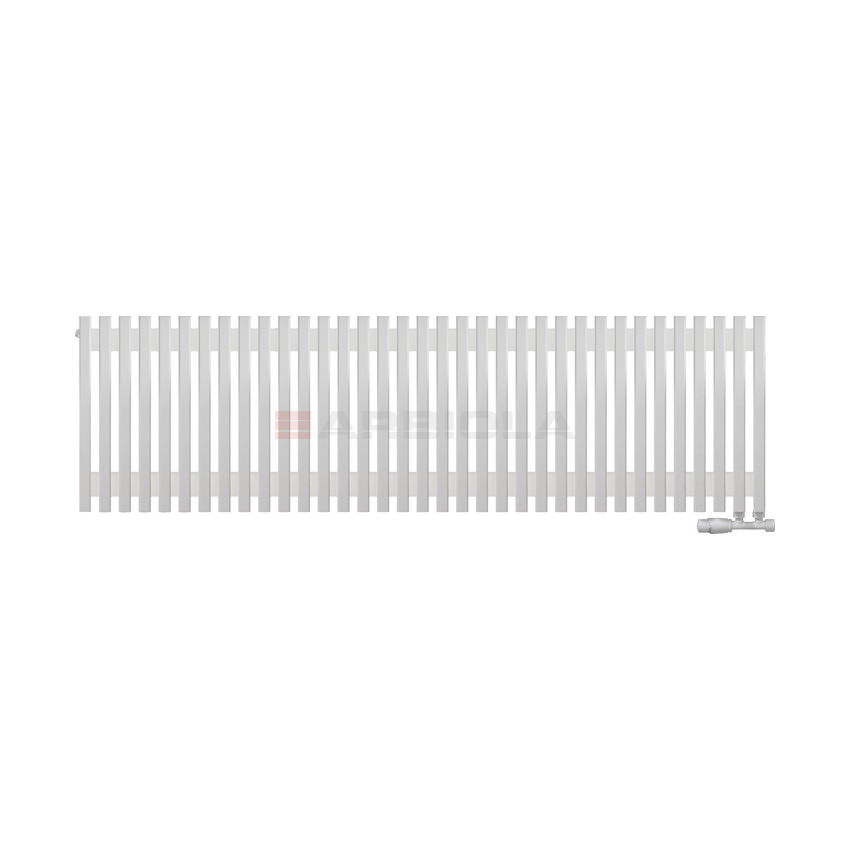 Вертикальный радиатор с нижним подключением Arbiola Compact V 102086 173 х 60 см белый матовый ral 9016 от интернет-магазина сантехники 100Kran!