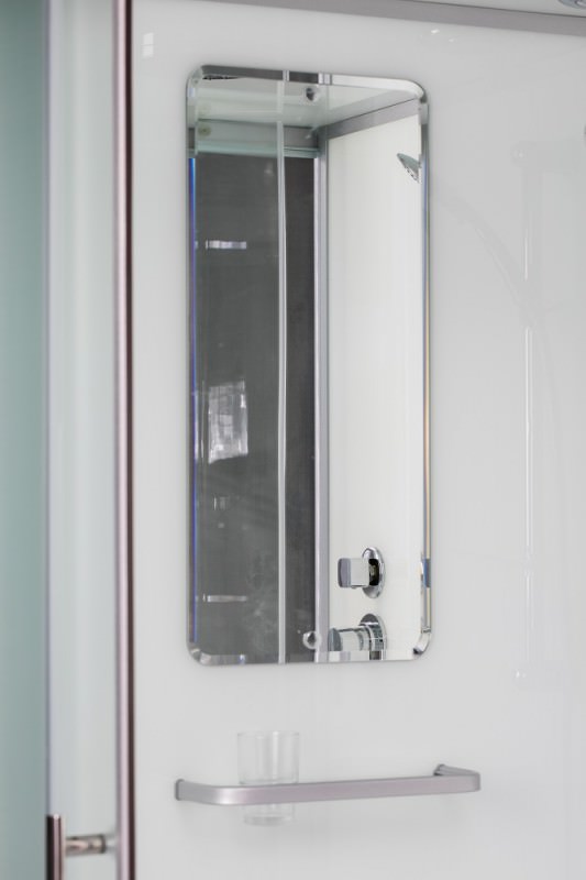 Душевая кабина ESBANO ELEGANCIA EST-110CR ESKB110CR 110x110 белая в 100Kran: Широкий выбор и доступные цены.