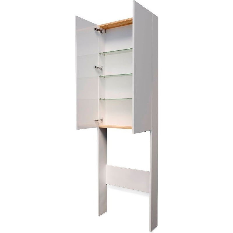 Шкаф над унитазом 1Marka Gaula 60Н 2д.White  У92519 от интернет-магазина 100Kran.ru!