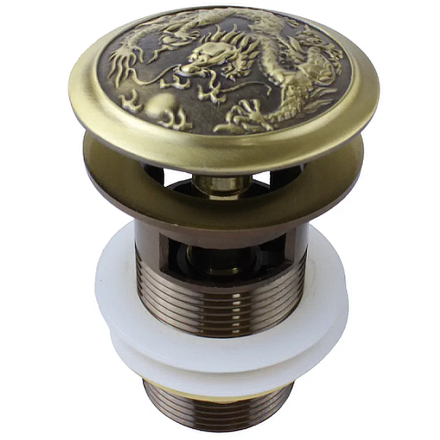 Донный клапан Bronze de Luxe 21984 Дракон бронза в 100Kran: Широкий выбор и доступные цены.