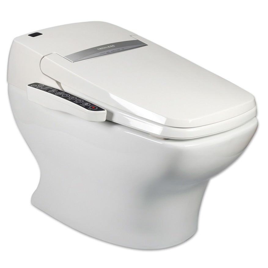 Электронный унитаз-биде SensPa Tankless TCB 8600G ROUND CERAMIC в 100Kran: Широкий выбор и доступные цены.