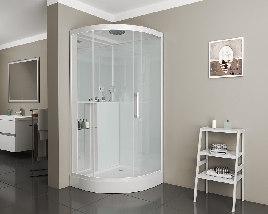 Душевая кабина Grossman GR160 100x100x215 см в 100Kran: Широкий выбор и доступные цены.