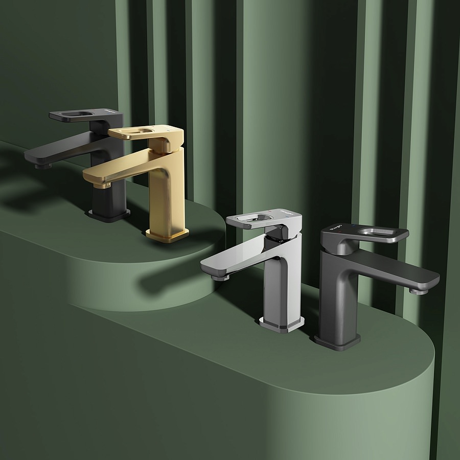 Смеситель для раковины Raglo R51.10.09 графит в 100Kran: Широкий выбор и доступные цены.