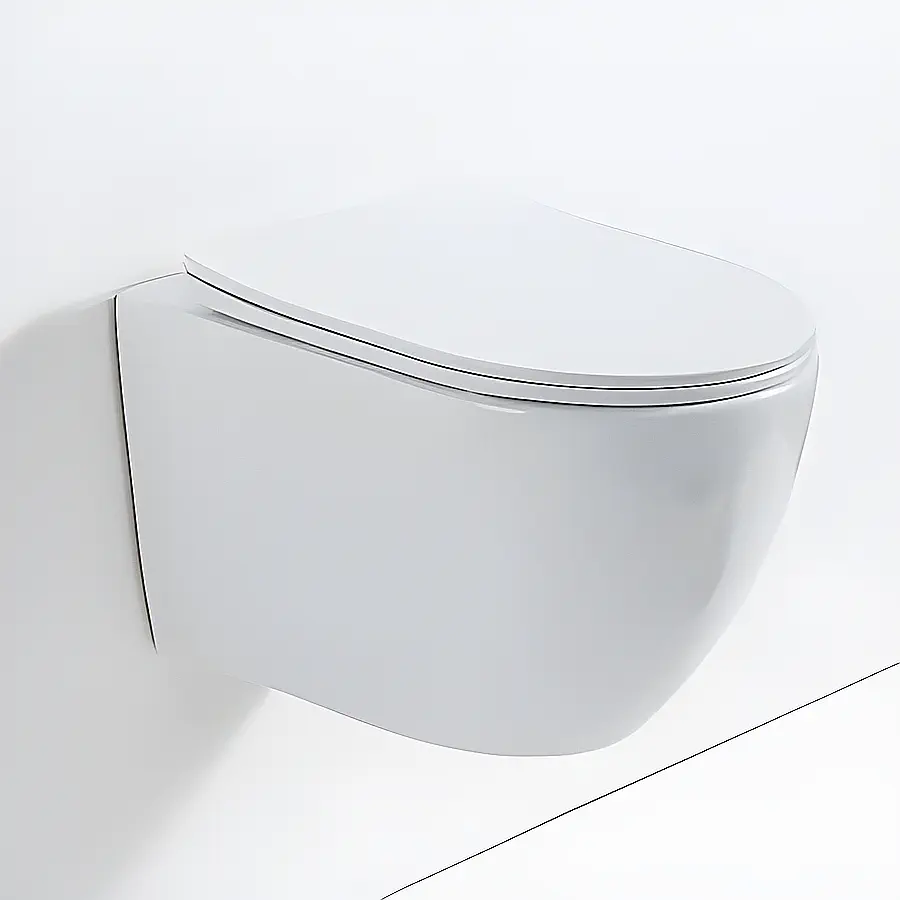 Унитаз безободковый подвесной Casa Benelle BC-1007 Tornado белый в 100Kran: Широкий выбор и доступные цены.