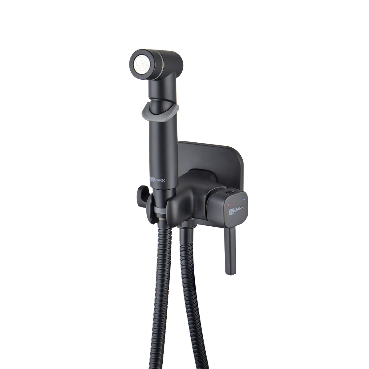 Гигиенический душ встраиваемый Lemark Solo LM7165BL черный в 100Kran: Широкий выбор и доступные цены.
