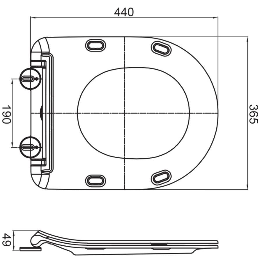 Крышка-сиденье CEZARES STYLUS CZR-2316-SC белый в 100Kran: Широкий выбор и доступные цены.