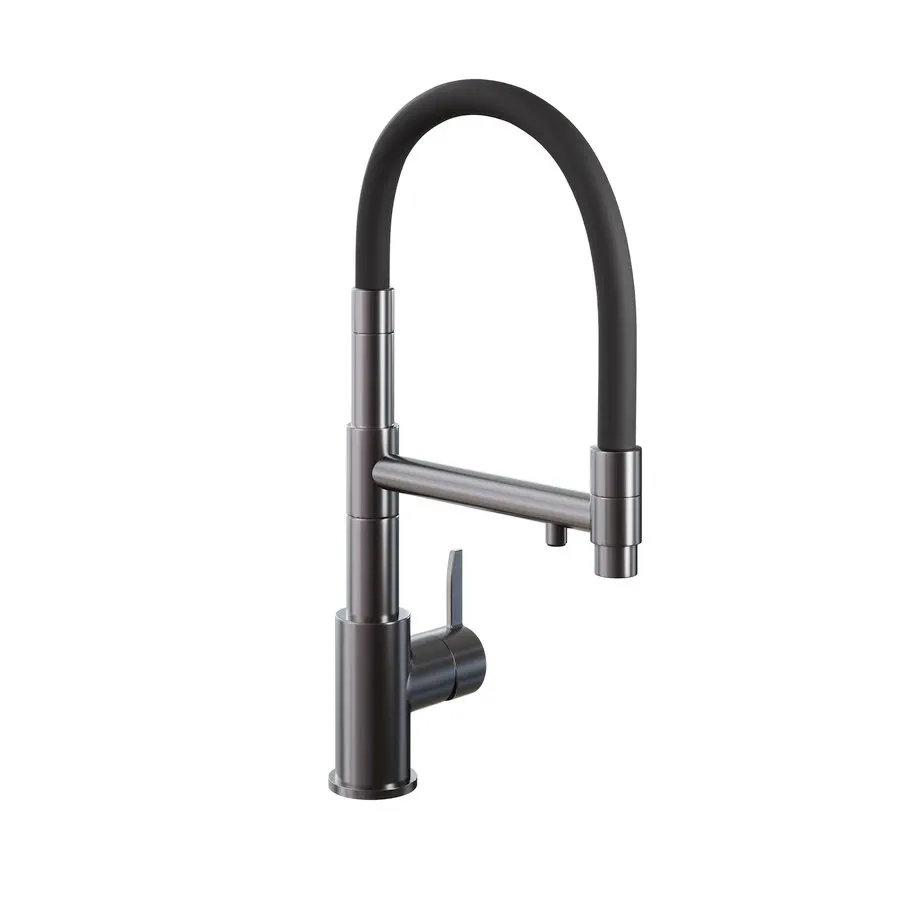 Смеситель для кухни с подключением фильтра FAUCET DREISER RH-7732-QH оружейная сталь в 100Kran: Широкий выбор и доступные цены.