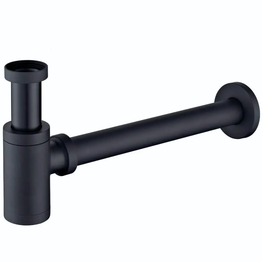 Сифон для раковины BelBagno BB-SMT2-NERO черный в 100Kran: Широкий выбор и доступные цены.