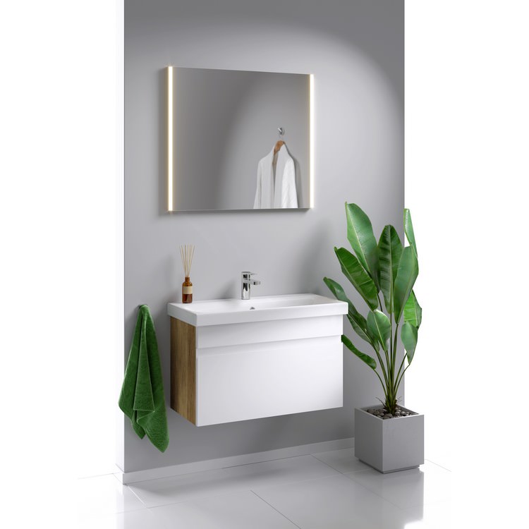 Зеркало с подсветкой AQWELLA SM 80 см SM0208 100Kran: Широкий выбор и доступные цены.