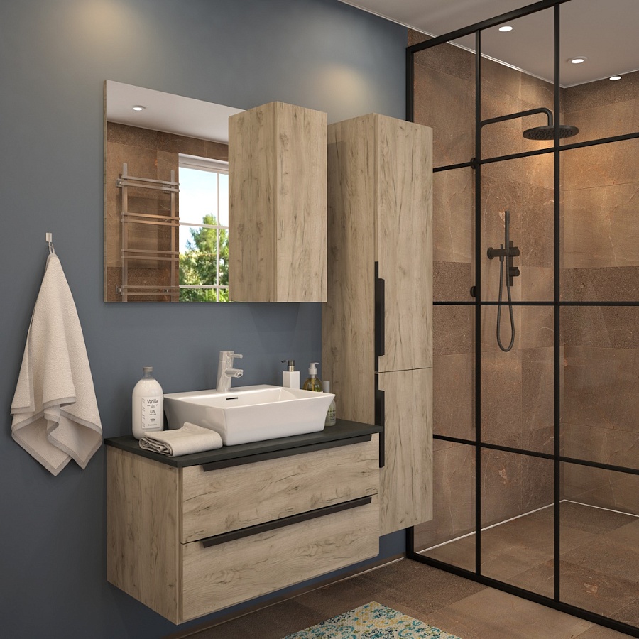 Раковина накладная Maretti Sofia SF13NS80-844 48,5 см белая в 100Kran: Широкий выбор и доступные цены.