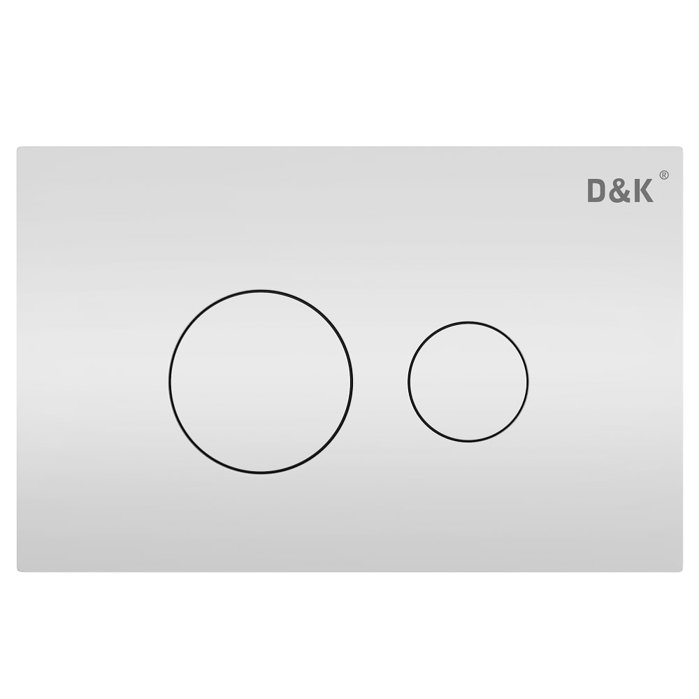 Клавиша смыва D&K Venice DB1029016 белый в 100Kran: Широкий выбор и доступные цены.