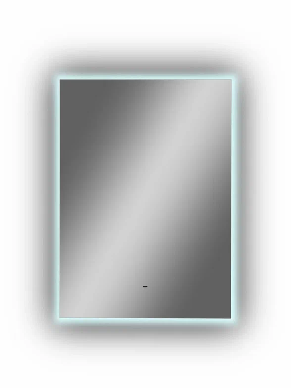 Зеркало с подсветкой Континент Trezhe Led 500х700  с сенсором, холодная подсветка ЗЛП608 100Kran: Широкий выбор и доступные цены.